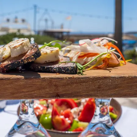 ヴィラ Naxos Double Private Balcony Views Naxos City