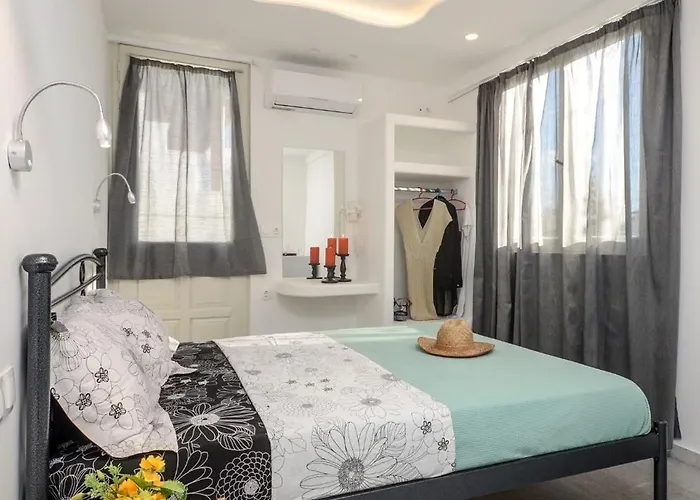 别墅 Naxos Double Private Balcony Views *