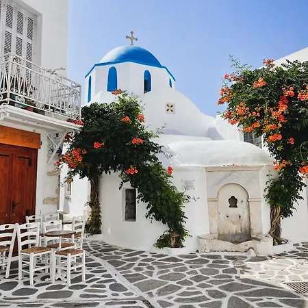 Villa Naxos Double Private Balcony Views Naxos City