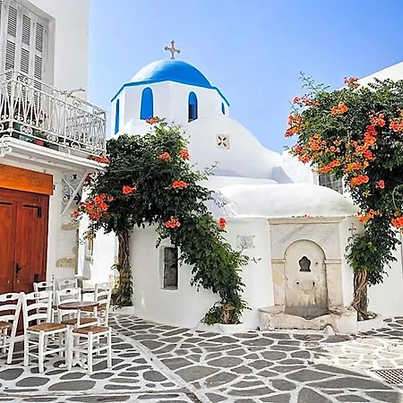Villa Naxos Double Private Balcony Views Naxos City